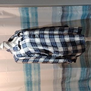 CJ Banks woman's Blue long sleeve blouse 3x